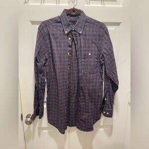 Men Orvis Long Sleeve Button Down - Size Small